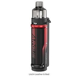 Pod Argus Pro 80W (litchi leather & red)