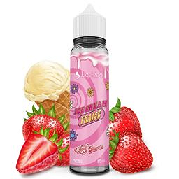 Eliquide Ice Cream Fraise Wpuff Flavors 50ml